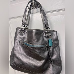 Coach Silver purse